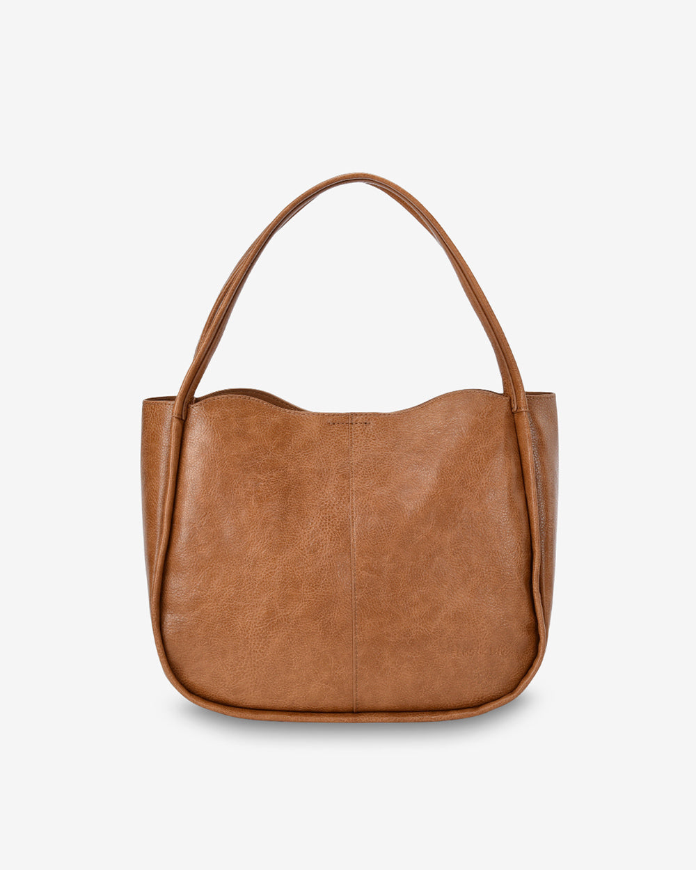 Capri Shoulder Bag - Tan Pebble