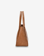 Capri Shoulder Bag - Tan Pebble