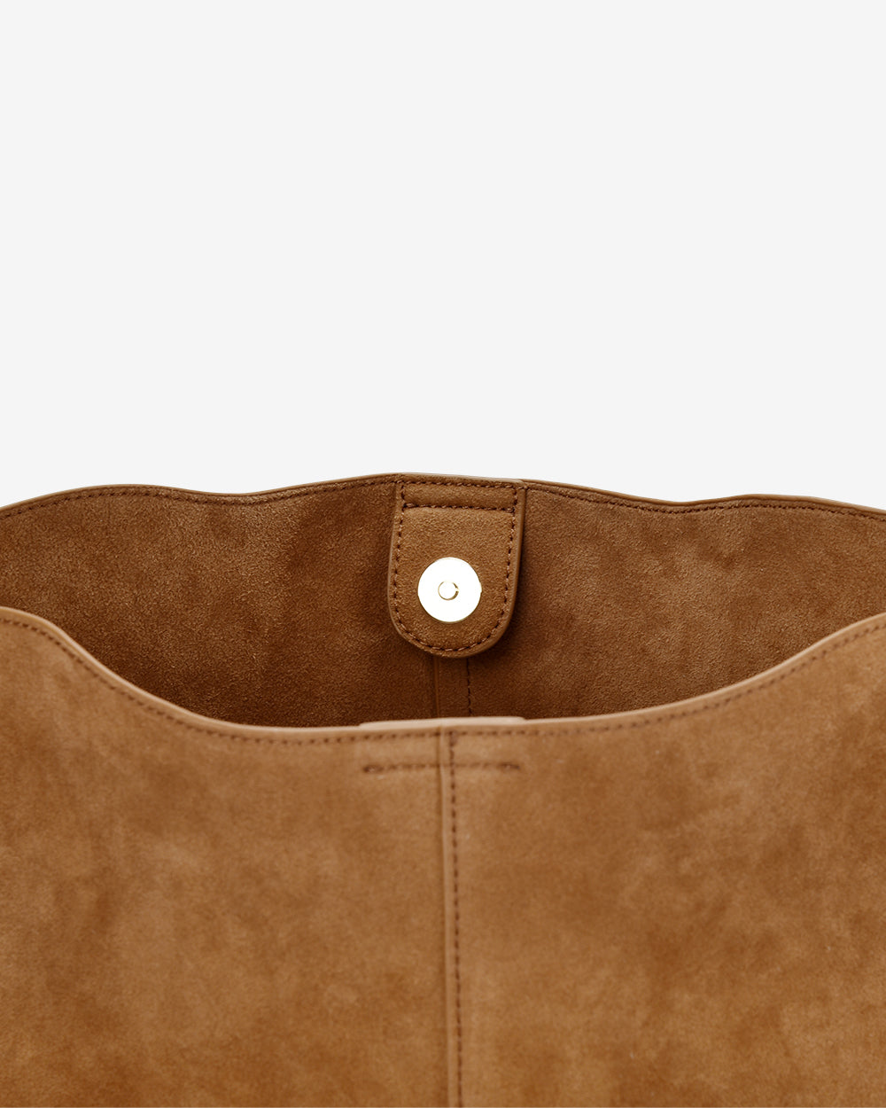 Capri Tote - Tan Microsuede