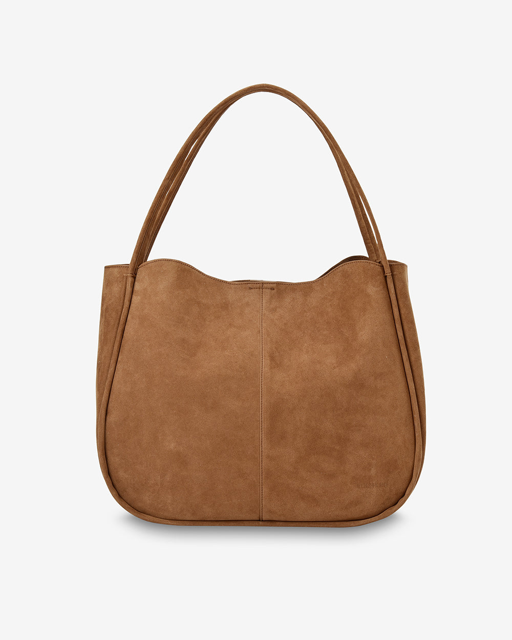 Capri Tote - Tan Microsuede