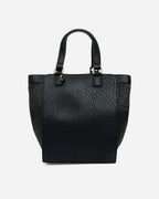 Carnegie Tote - Black Weave