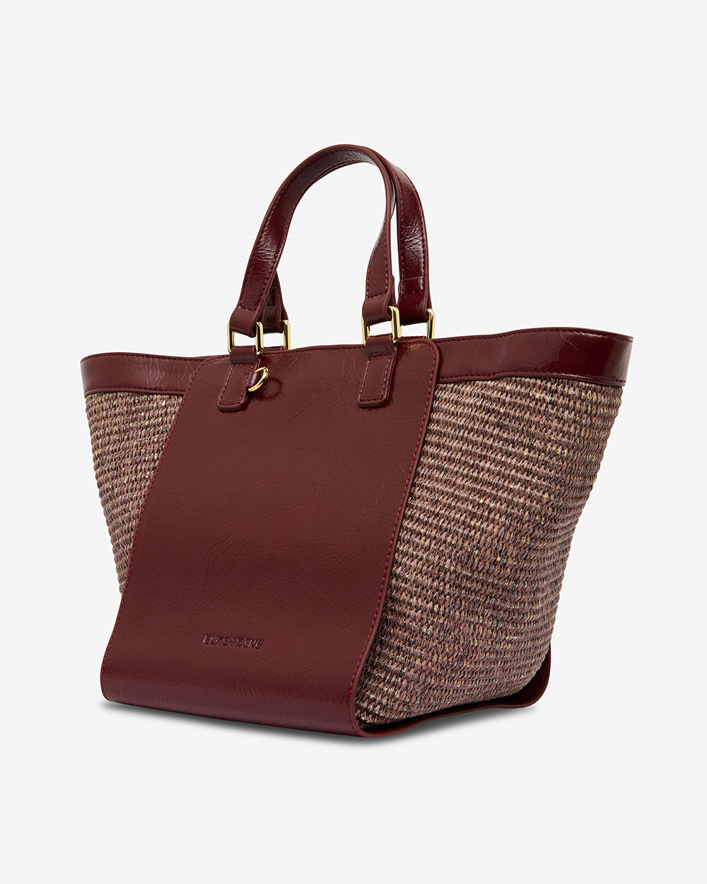 Carnegie Tote - Burgundy Weave