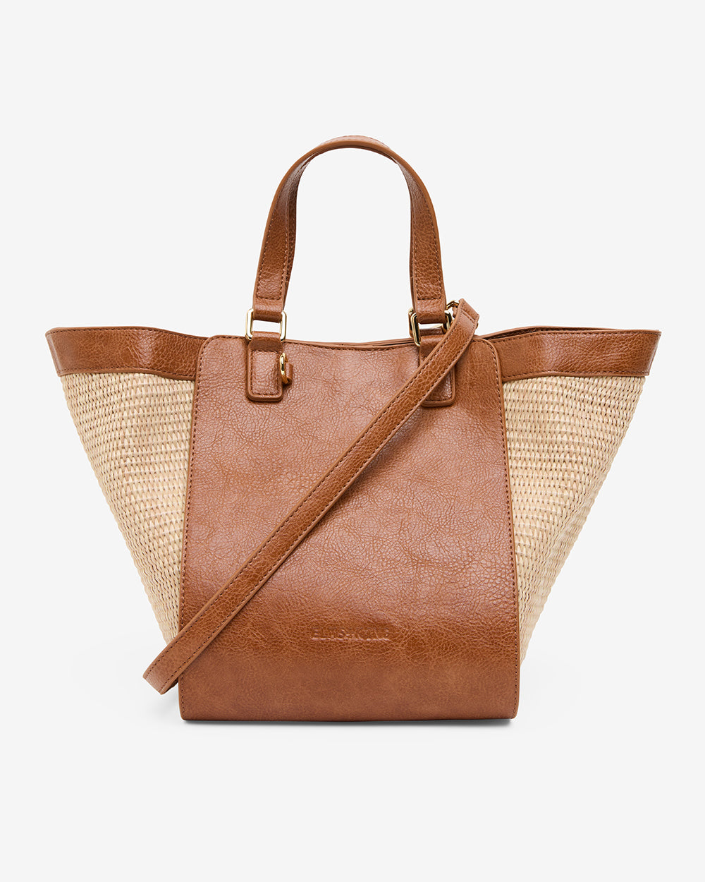 Carnegie Tote - Tan Weave