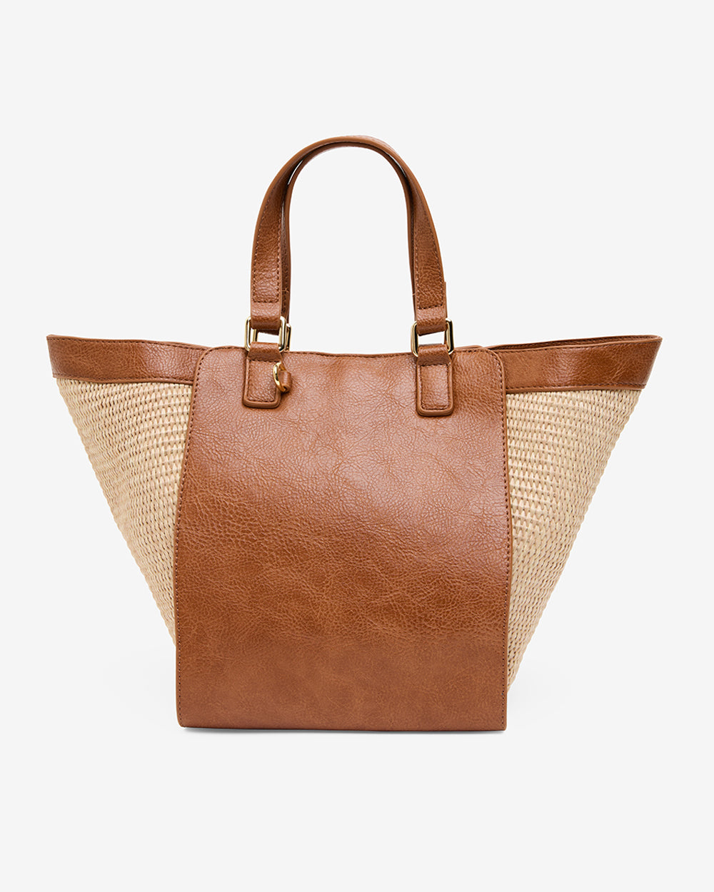 Carnegie Tote - Tan Weave