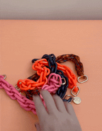 Acrylic Strap - Coral