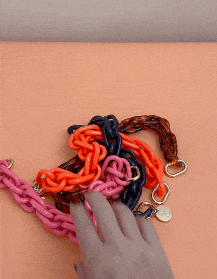 Acrylic Strap - Coral