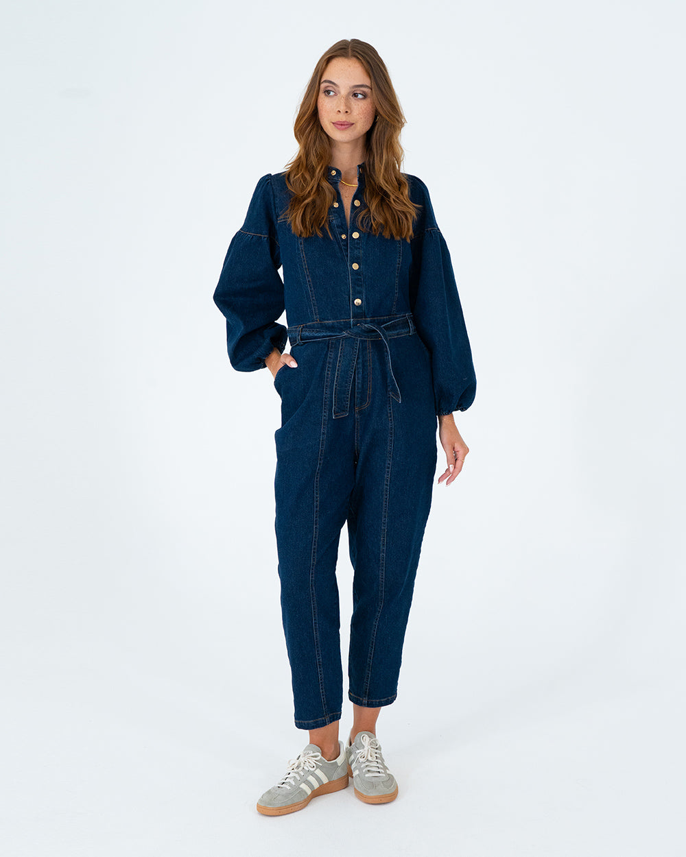 Darcy Jumpsuit - Dark Denim