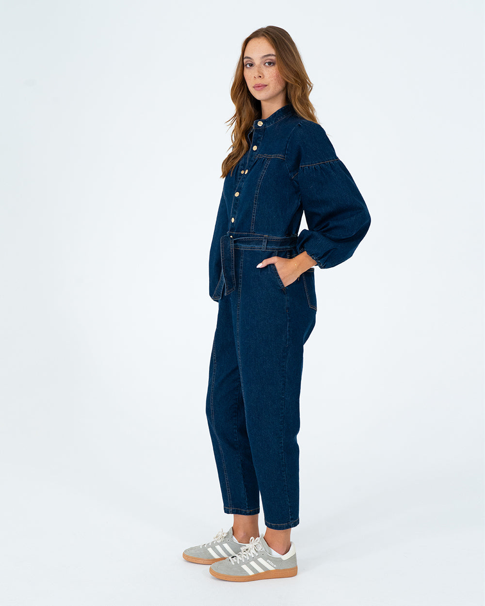 Darcy Jumpsuit - Dark Denim