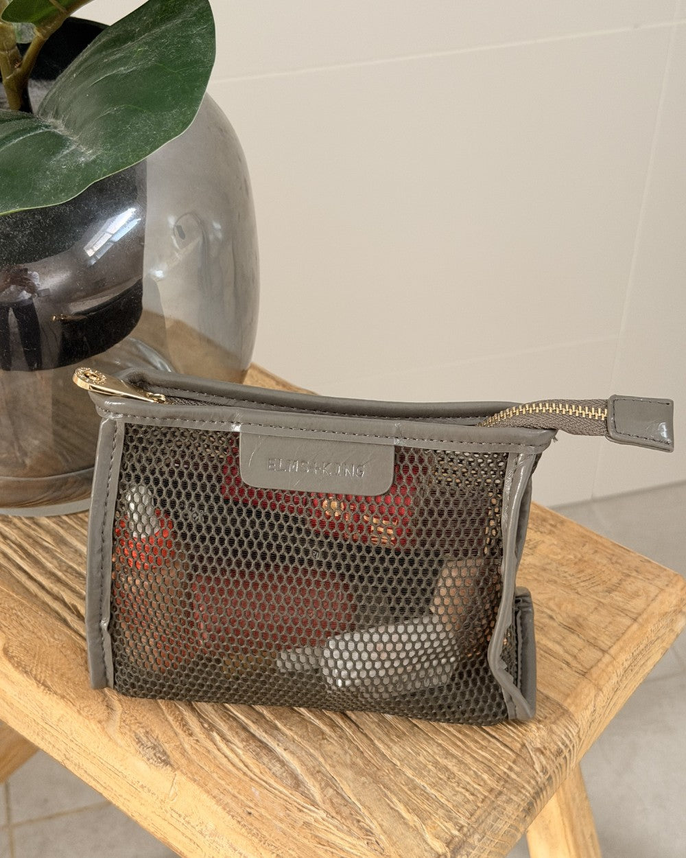 Santorini Case Small - Khaki Mesh