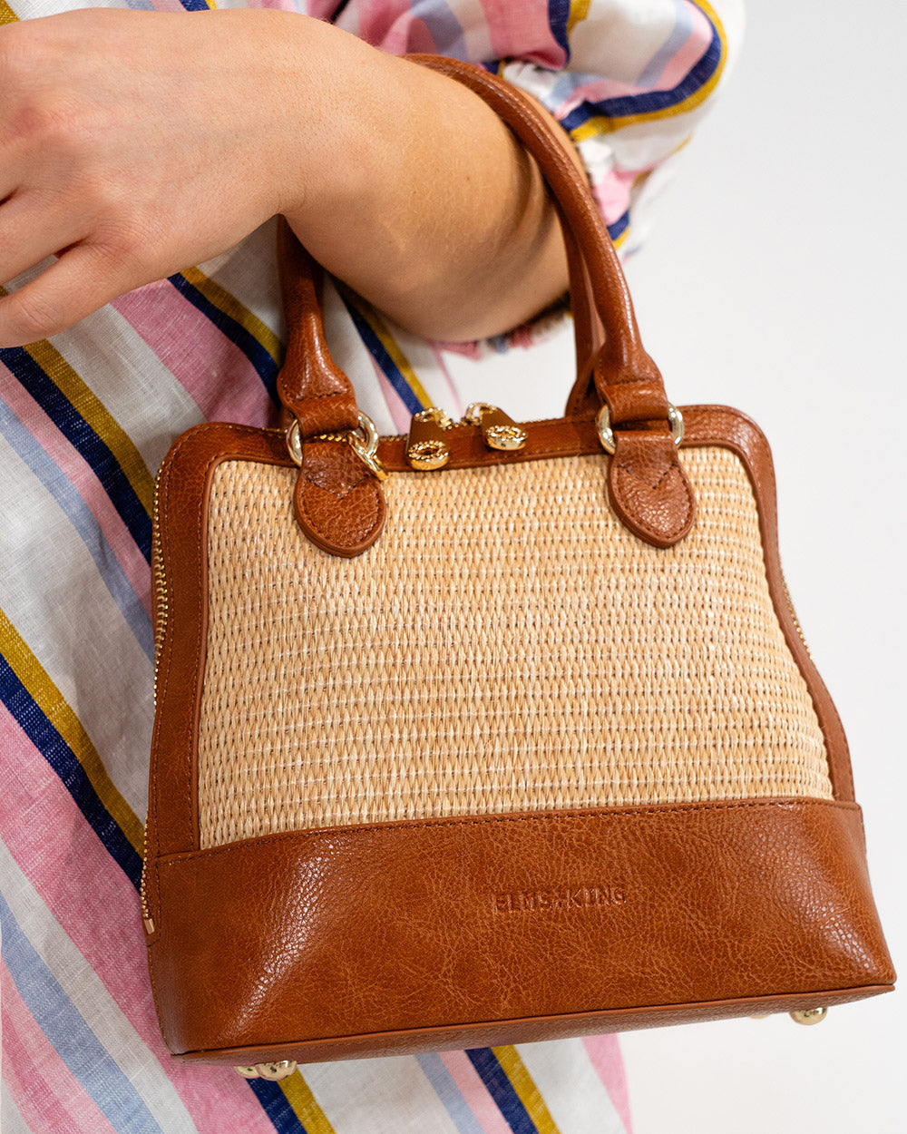 Fairfax Top Grip - Tan Weave