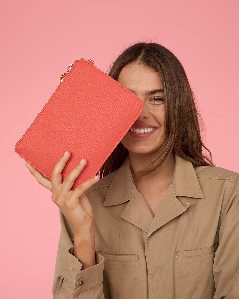 Flat Pouch - Poppy