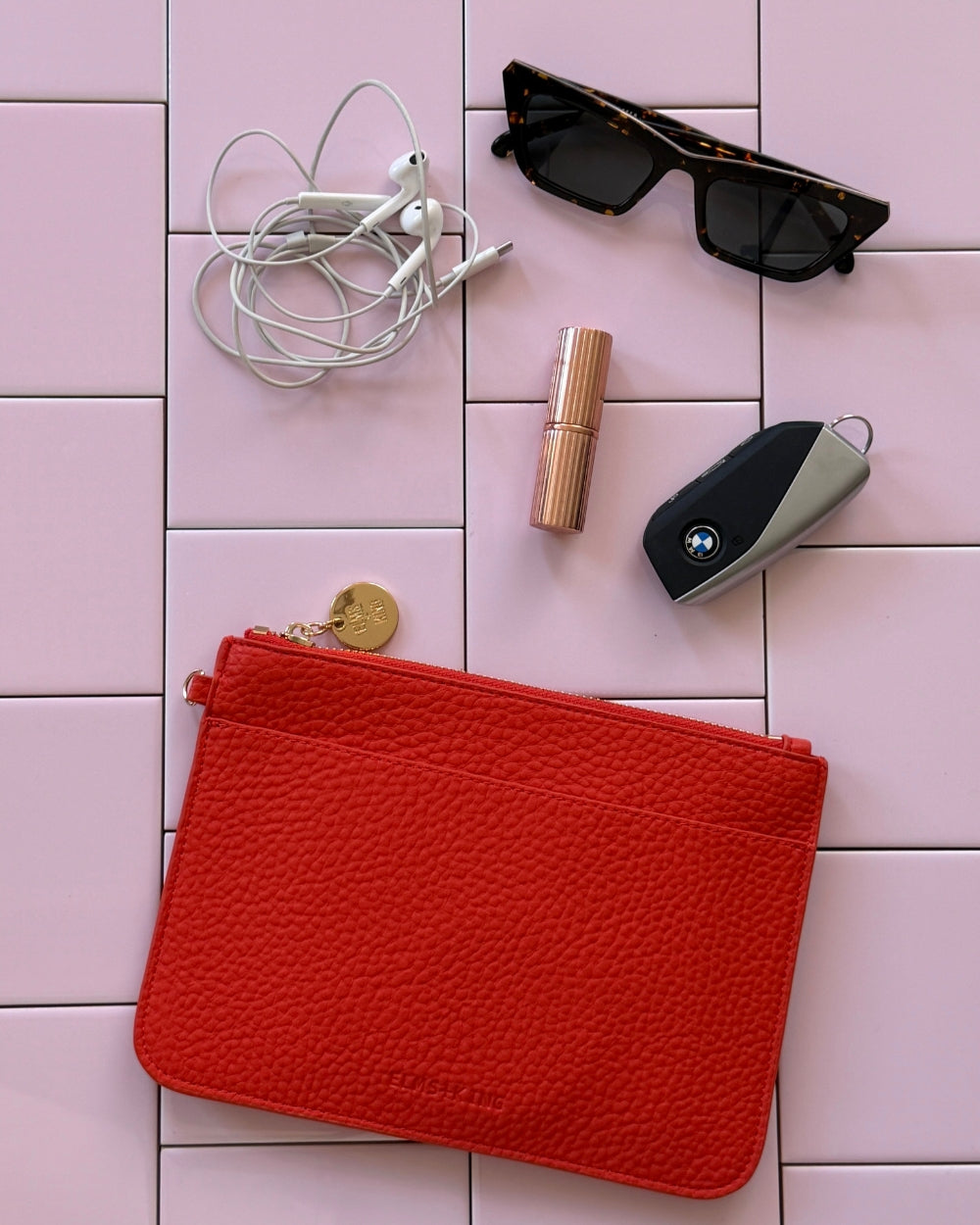 Flat Pouch - Poppy