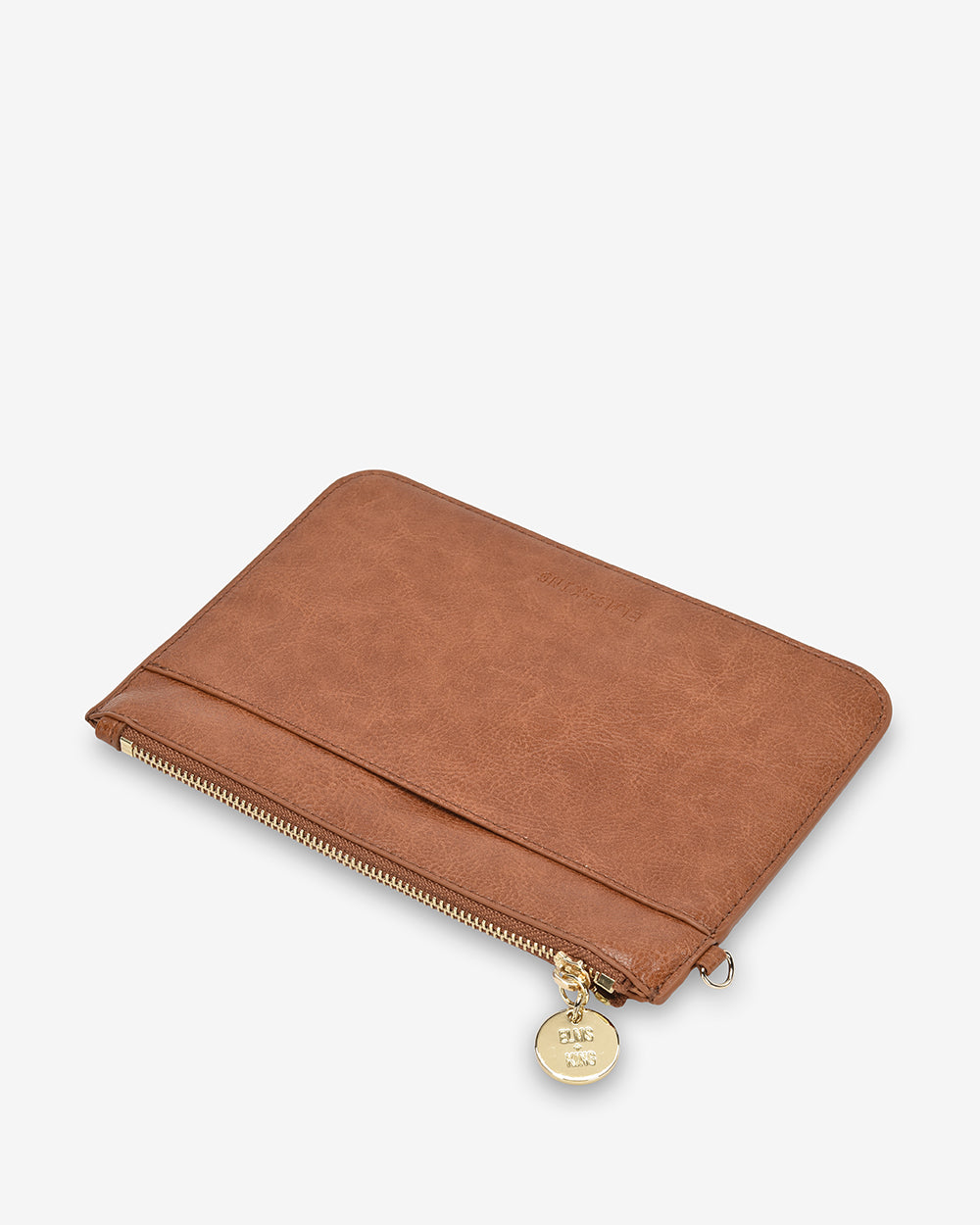 Flat Pouch - Tan Pebble