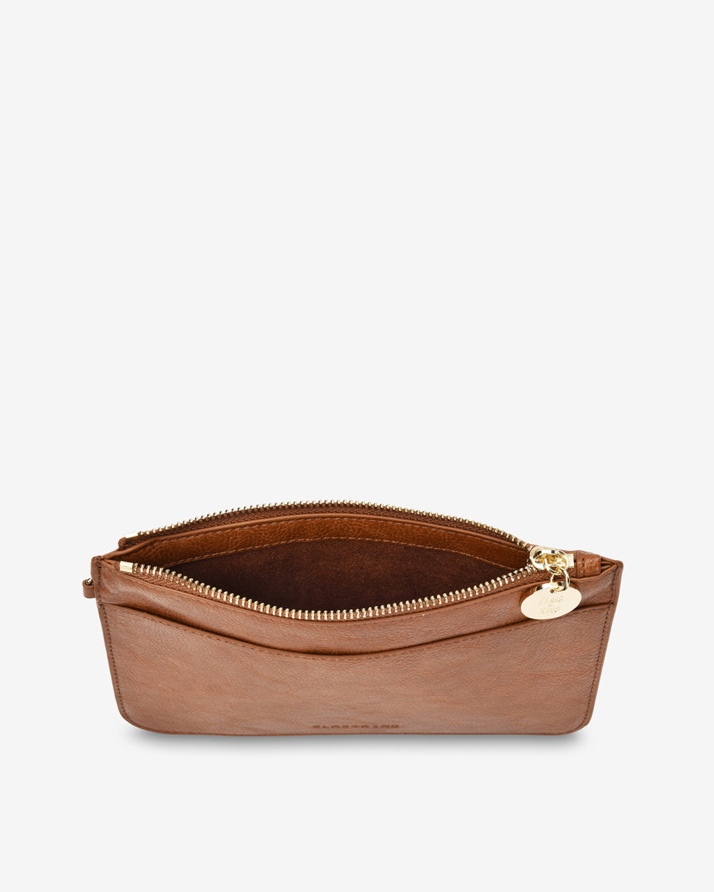 Flat Pouch - Tan Pebble