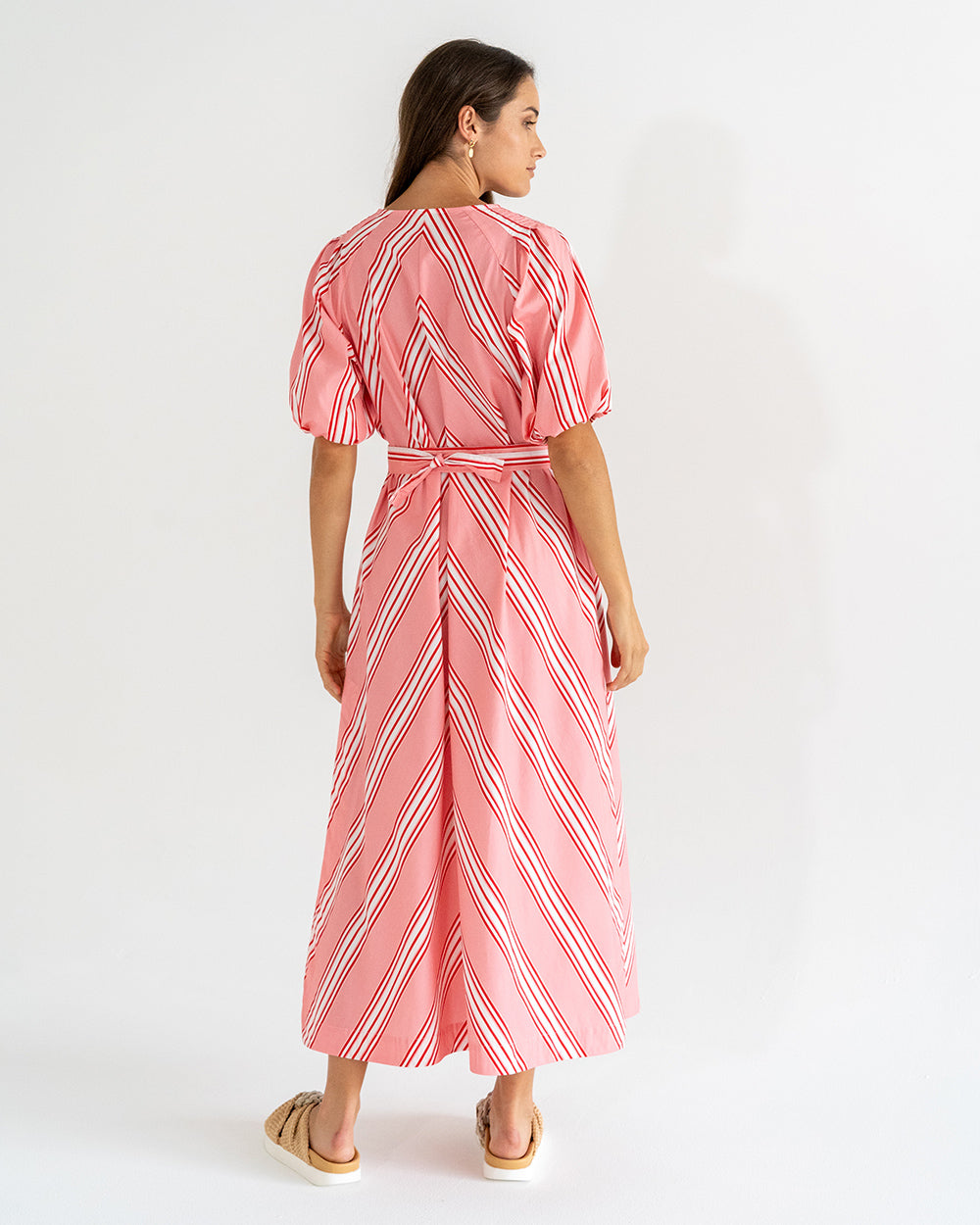 Geneva Dress - Candy Stripe