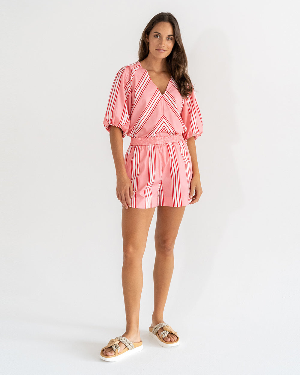 Sicily Short - Candy Stripe