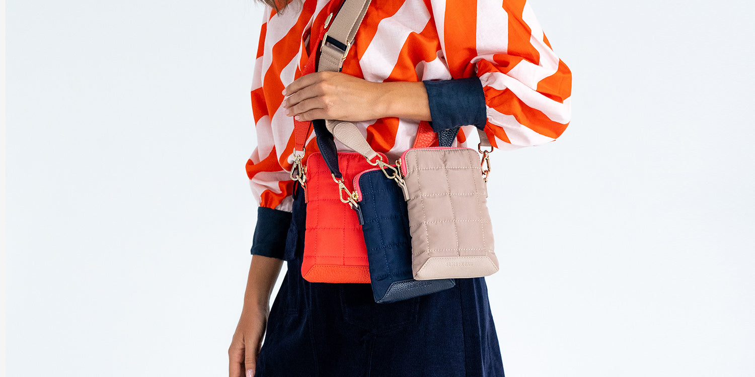 Elms + King Baker Phone Bag Red
