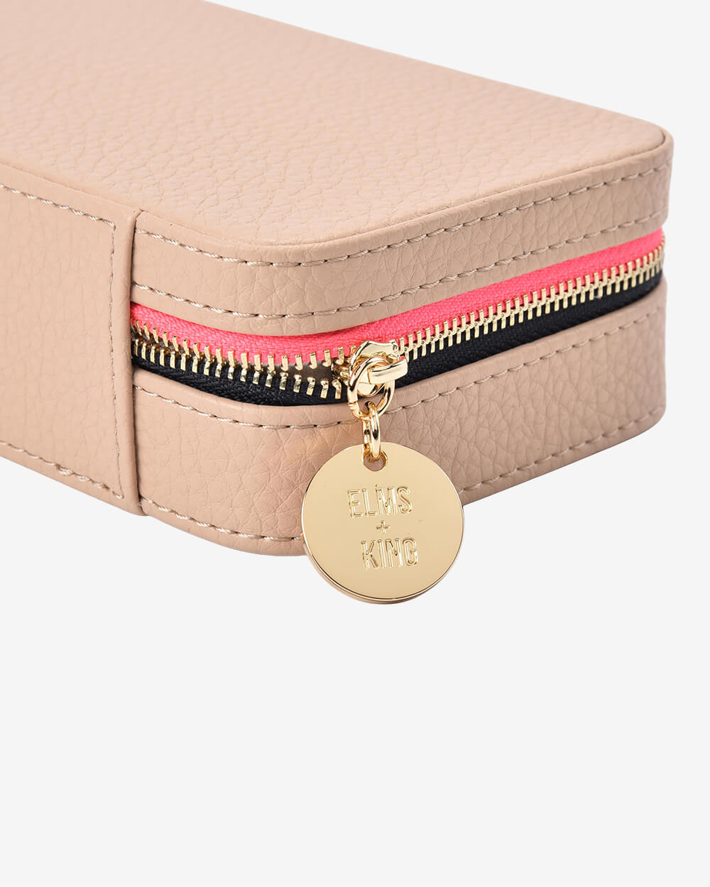 Jewellery Case Large - Neutral Pebble