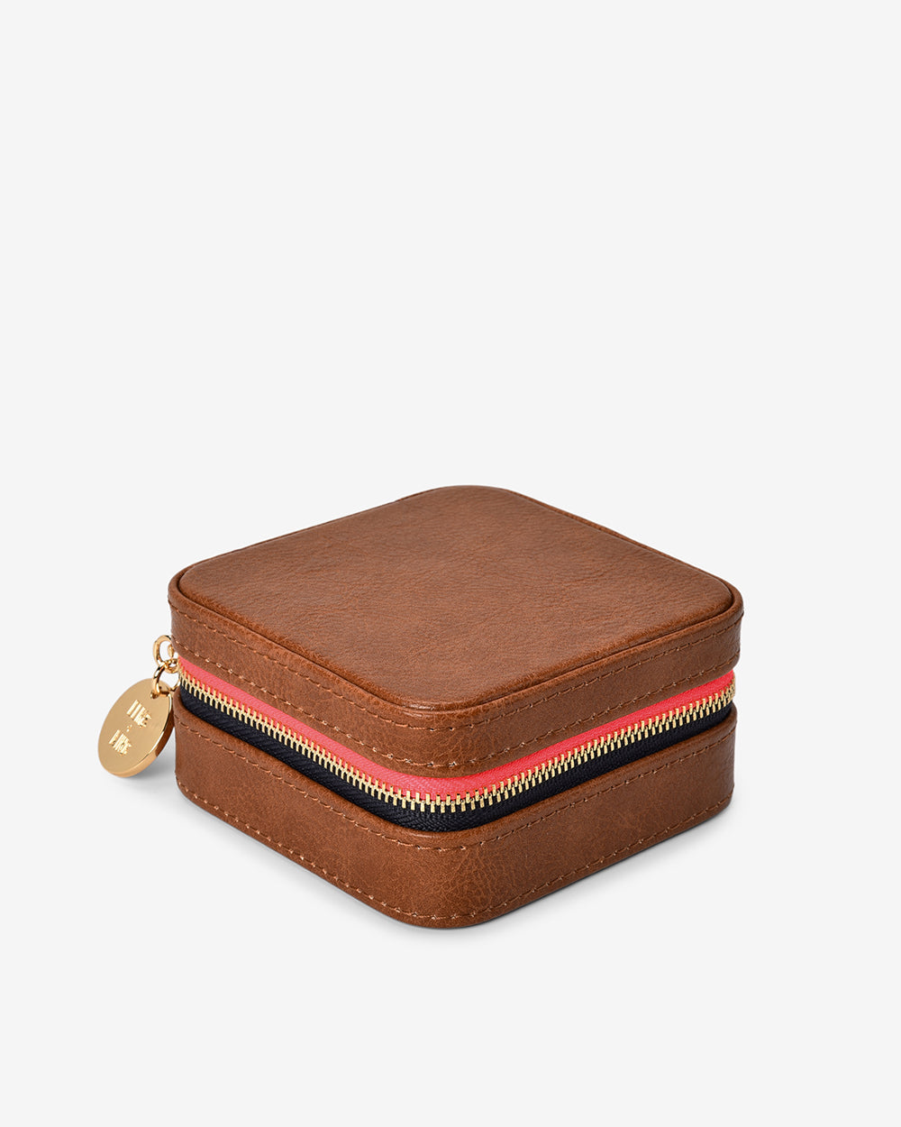 Jewellery Case - Tan Pebble