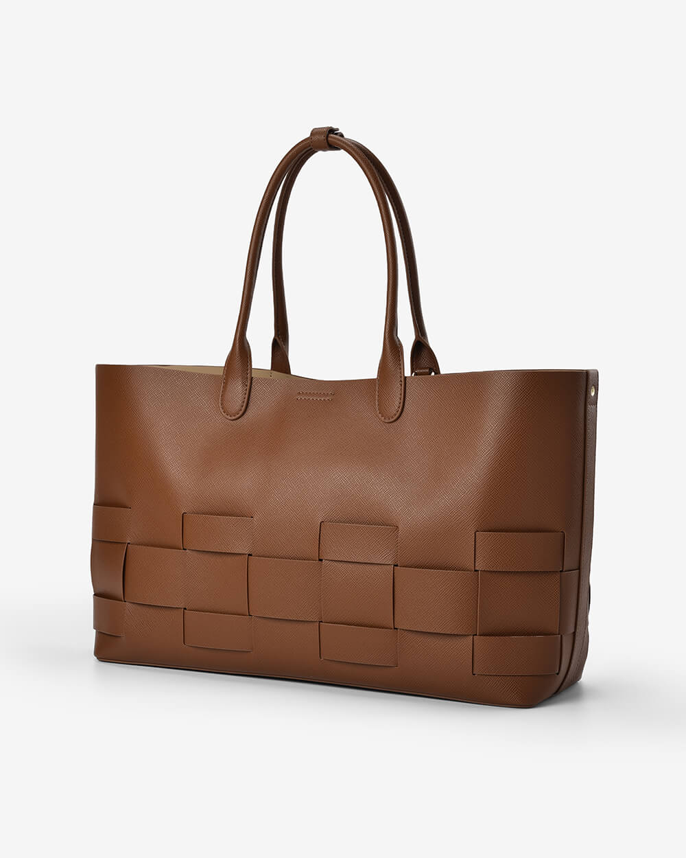 Kensington Tote - Tan Saffiano