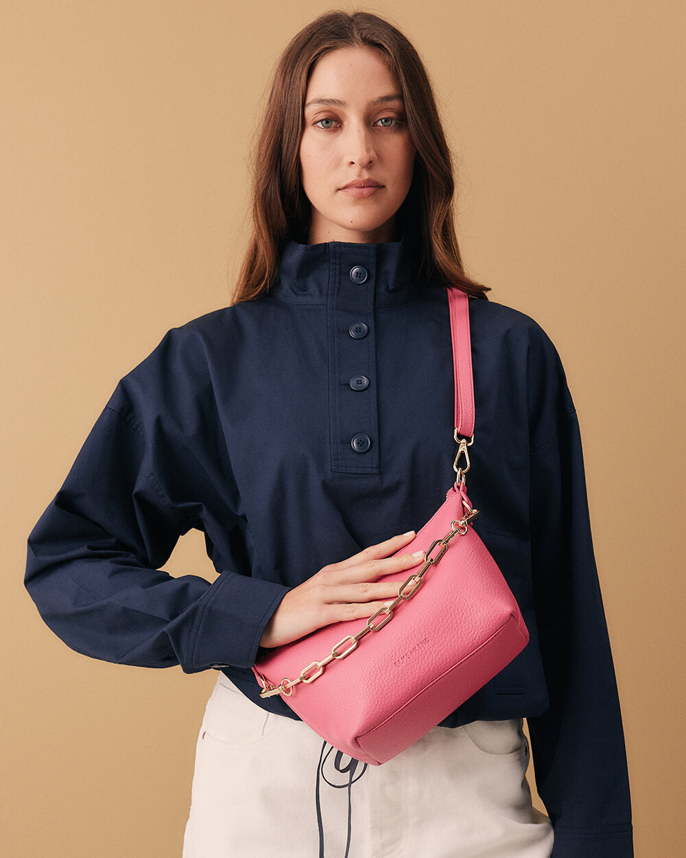 Leyton Crossbody - Fuchsia