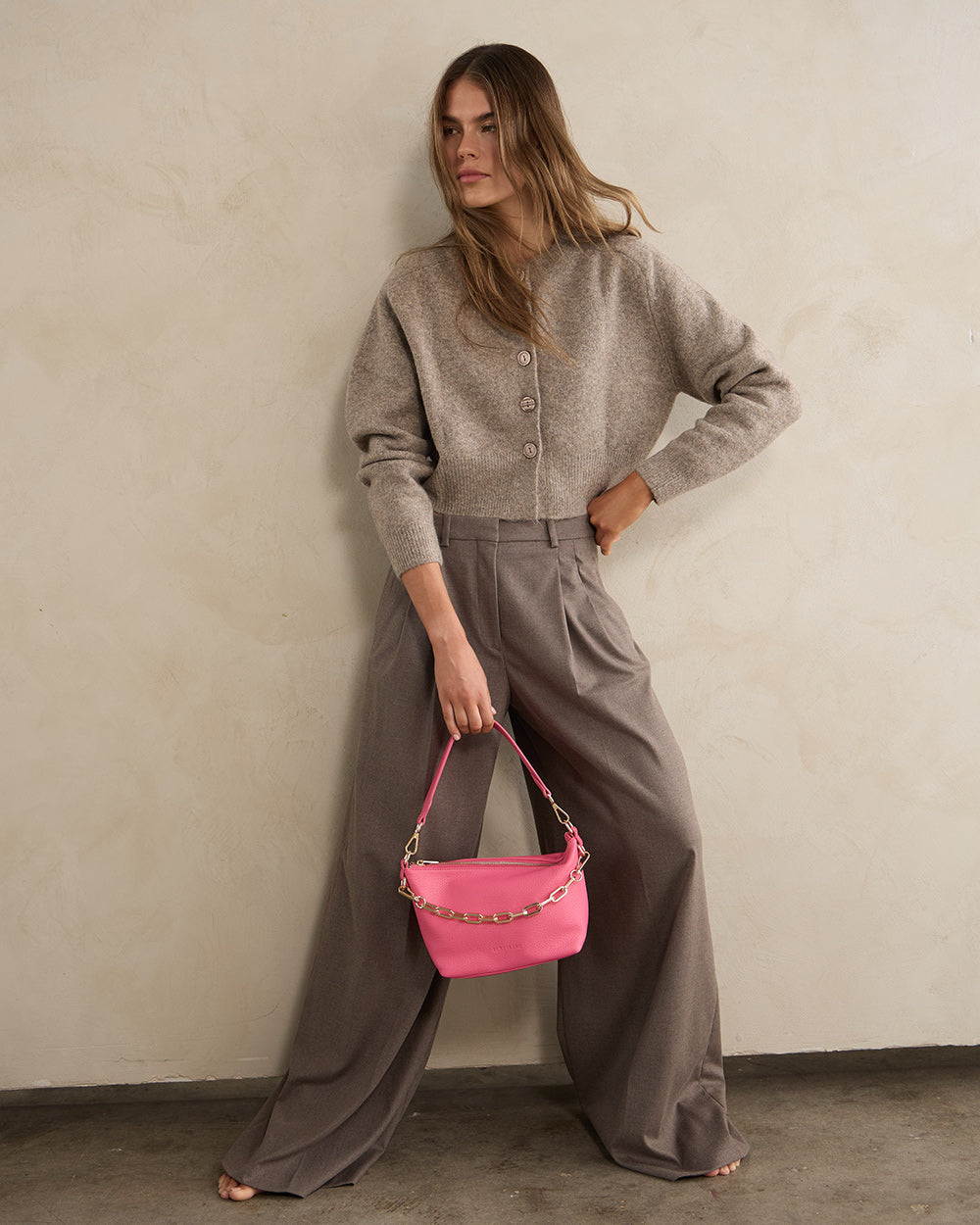 Leyton Crossbody - Fuchsia