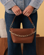 Leyton Crossbody - Tan Saffiano
