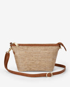 Leyton Crossbody - Raffia