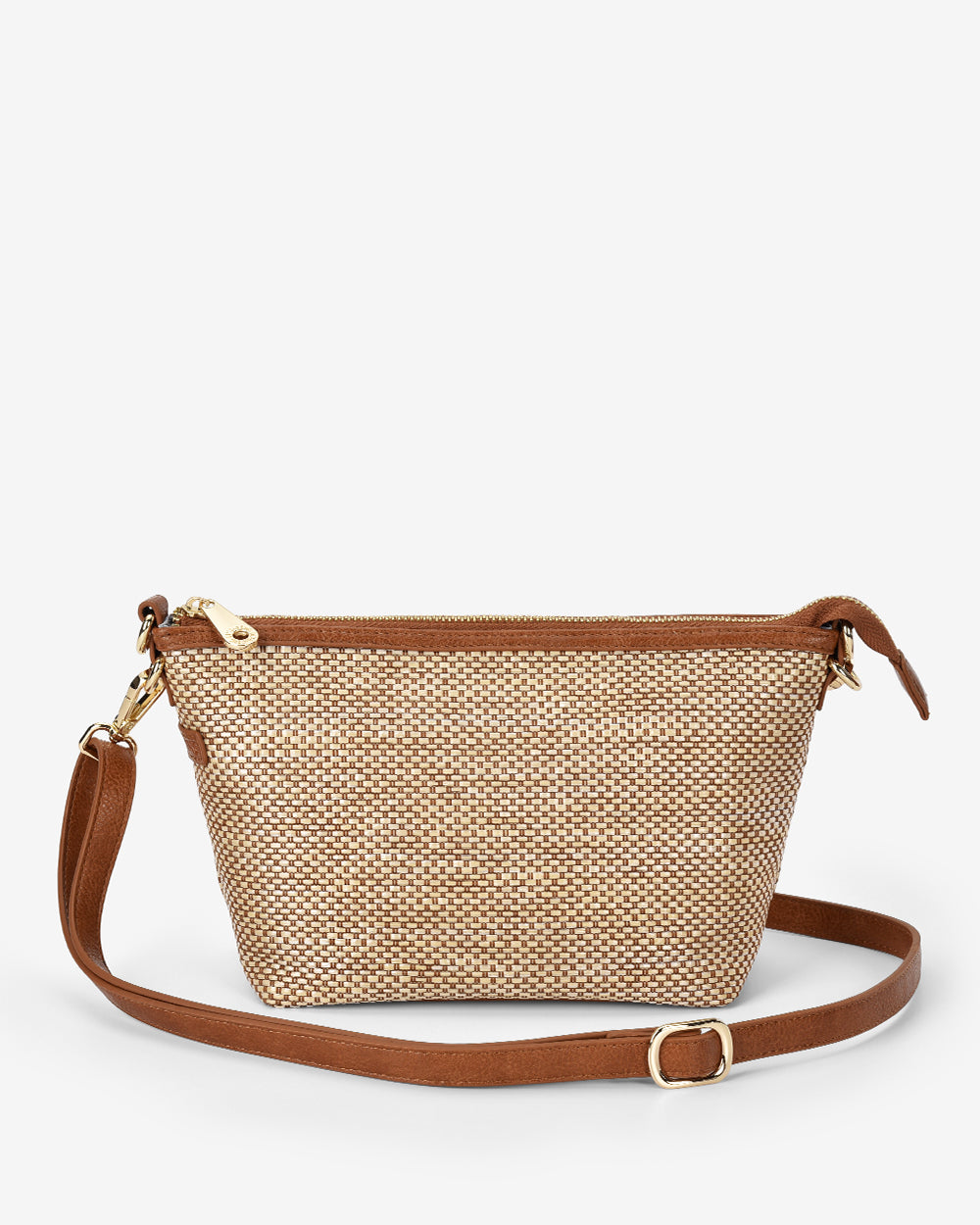 Leyton Crossbody - Raffia