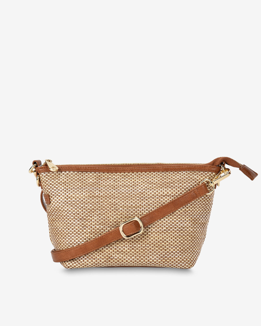 Leyton Crossbody - Raffia