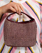 Linton Crossbody - Burgundy Weave