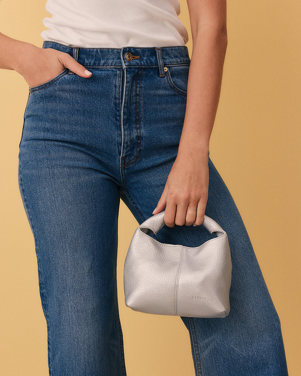 Linton Crossbody - Silver