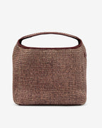 Linton Crossbody Large - Burgundy Weave