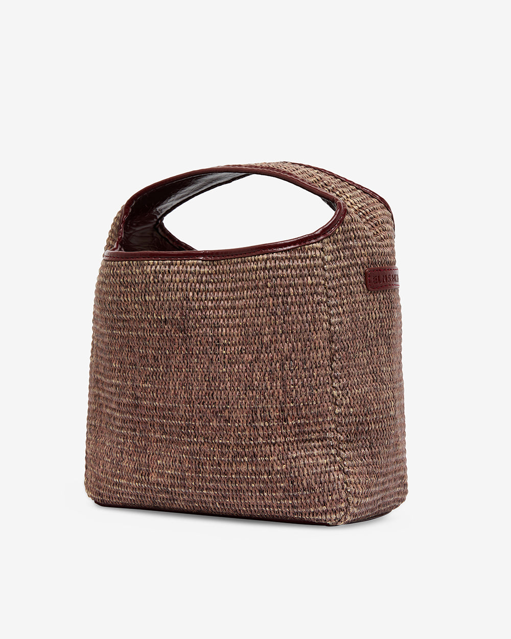 Linton Crossbody Large - Burgundy Weave