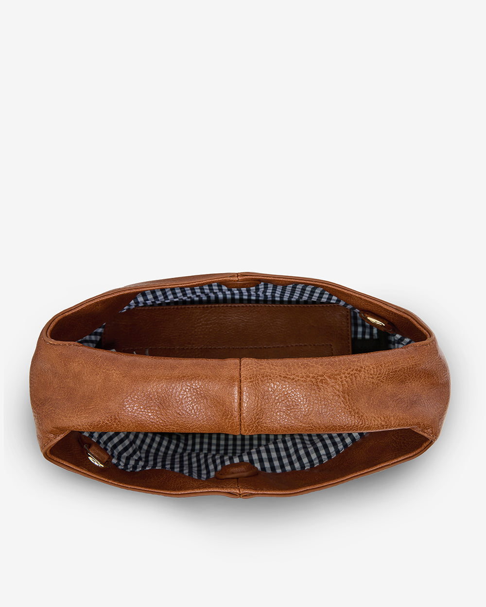 Linton Crossbody Large - Tan Pebble