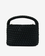 Linton Crossbody - Black Plait