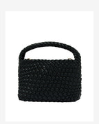 Linton Crossbody - Black Plait