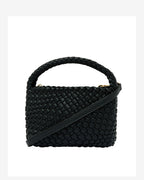 Linton Crossbody - Black Plait