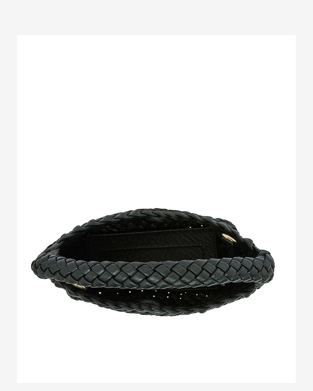 Linton Crossbody - Black Plait