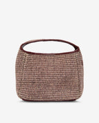 Linton Crossbody - Burgundy Weave