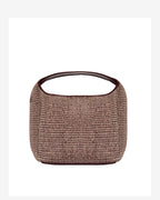 Linton Crossbody - Burgundy Weave
