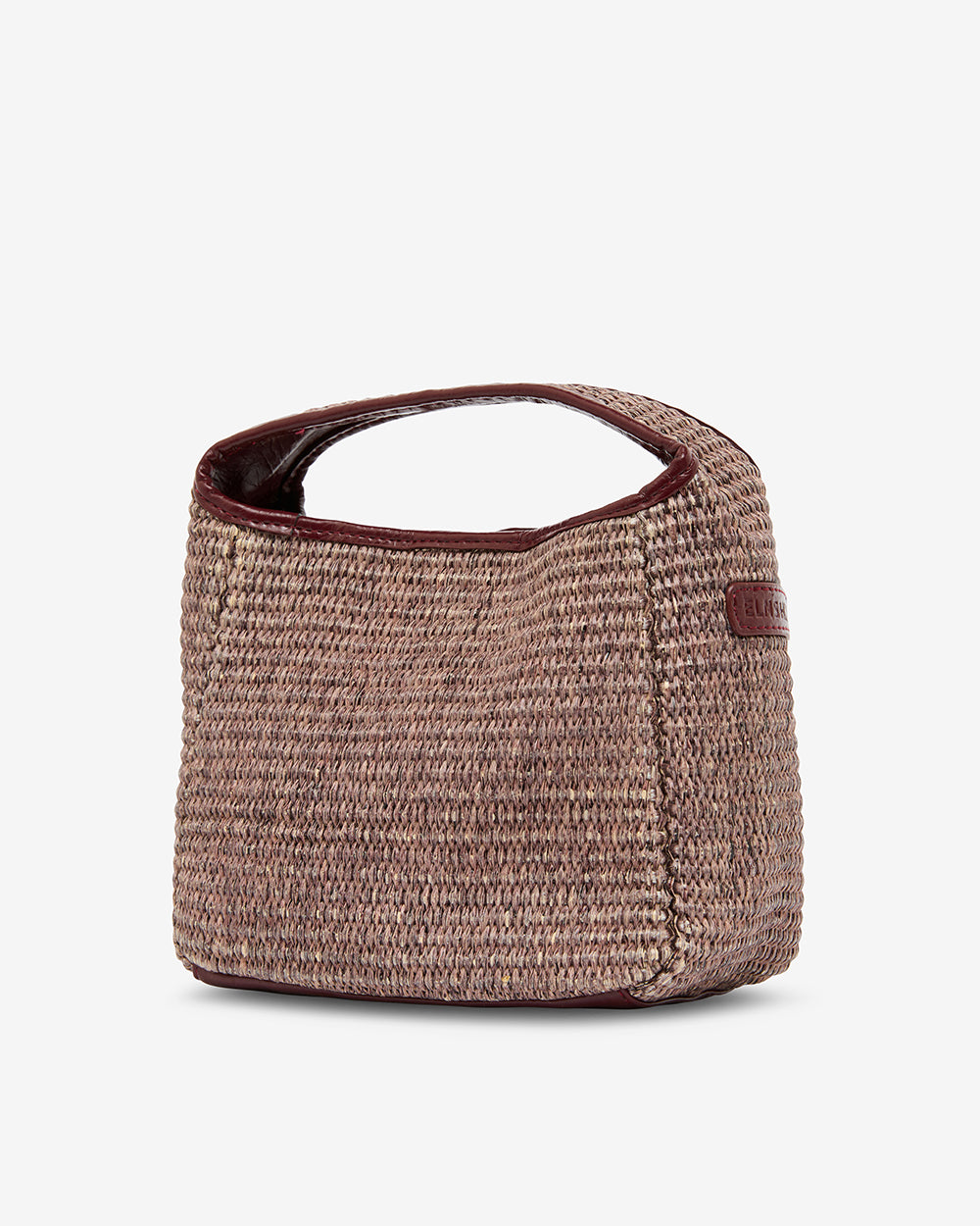 Linton Crossbody - Burgundy Weave