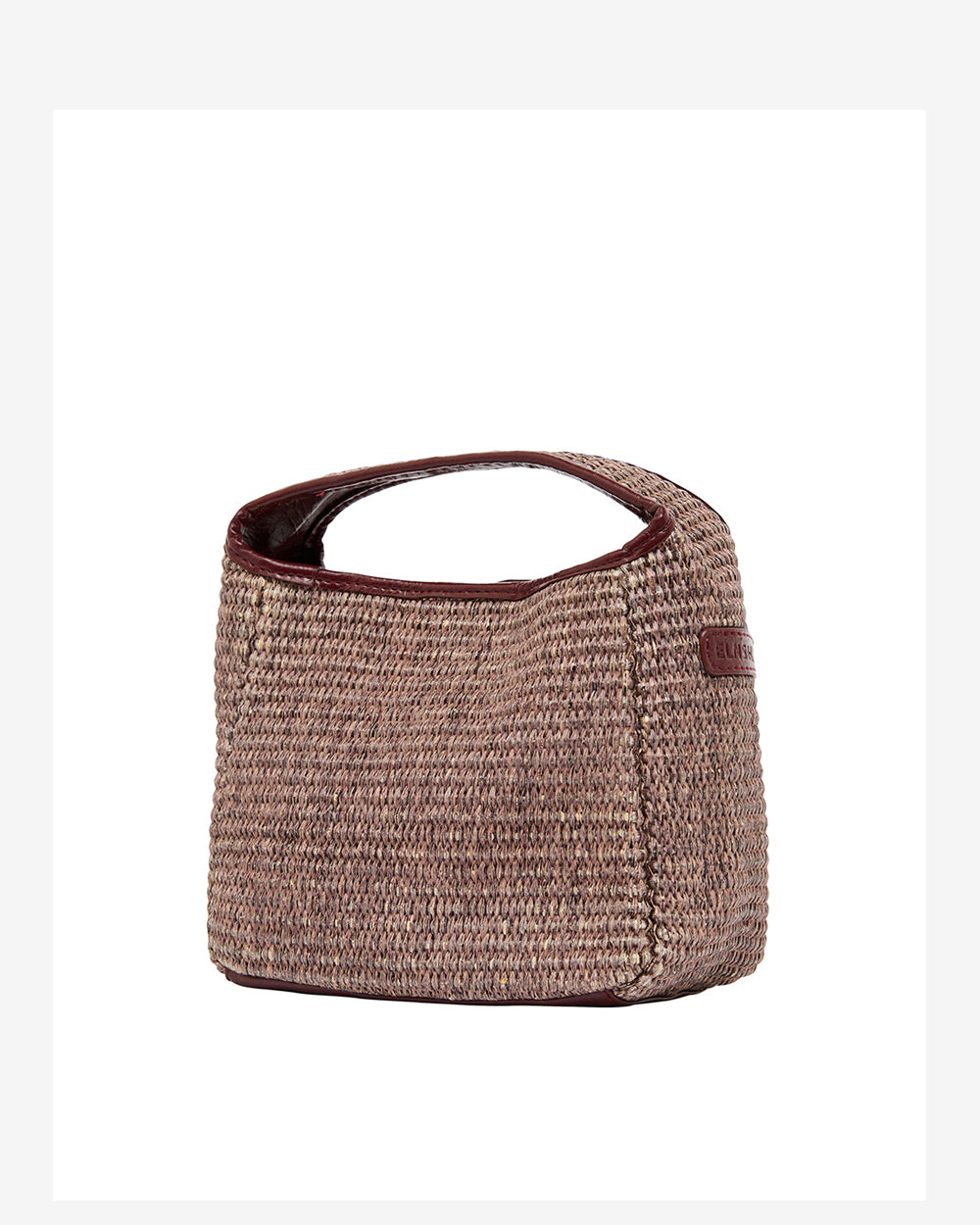 Linton Crossbody - Burgundy Weave