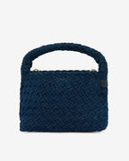 Linton Crossbody - Dark Denim Plait