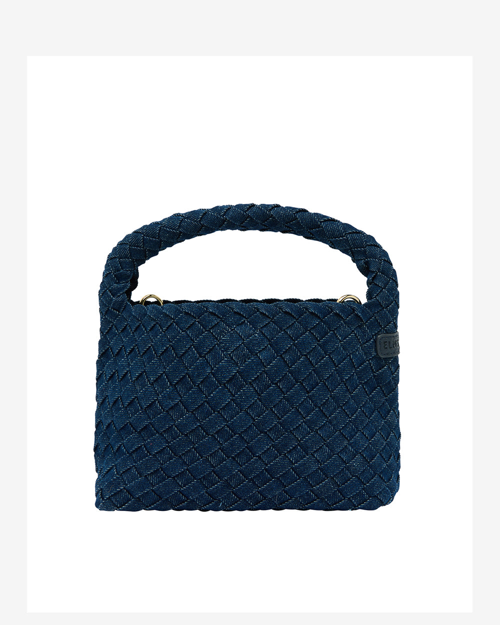 Linton Crossbody - Dark Denim Plait