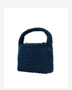 Linton Crossbody - Dark Denim Plait