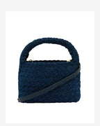 Linton Crossbody - Dark Denim Plait