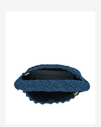 Linton Crossbody - Dark Denim Plait