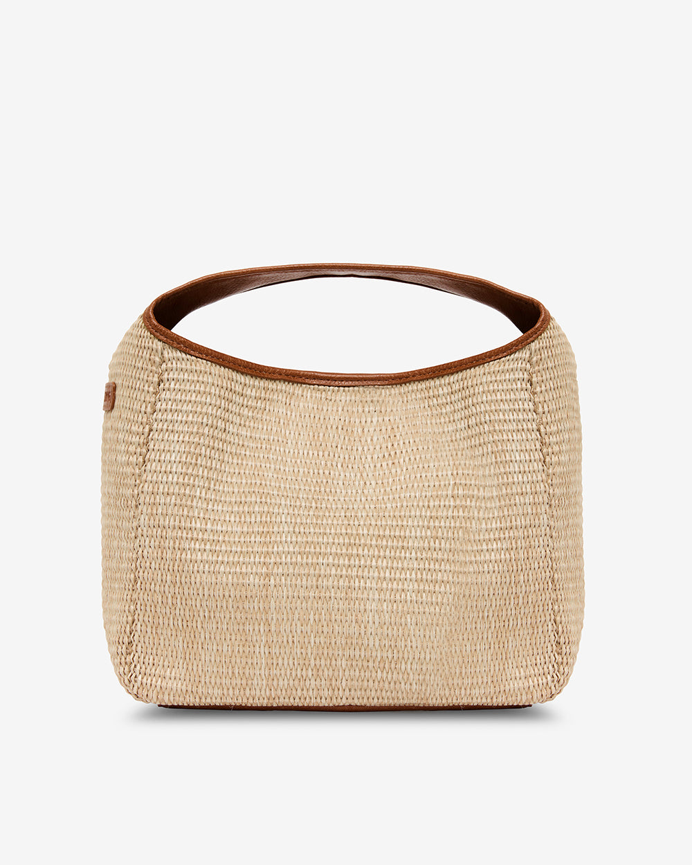 Linton Crossbody - Tan Weave
