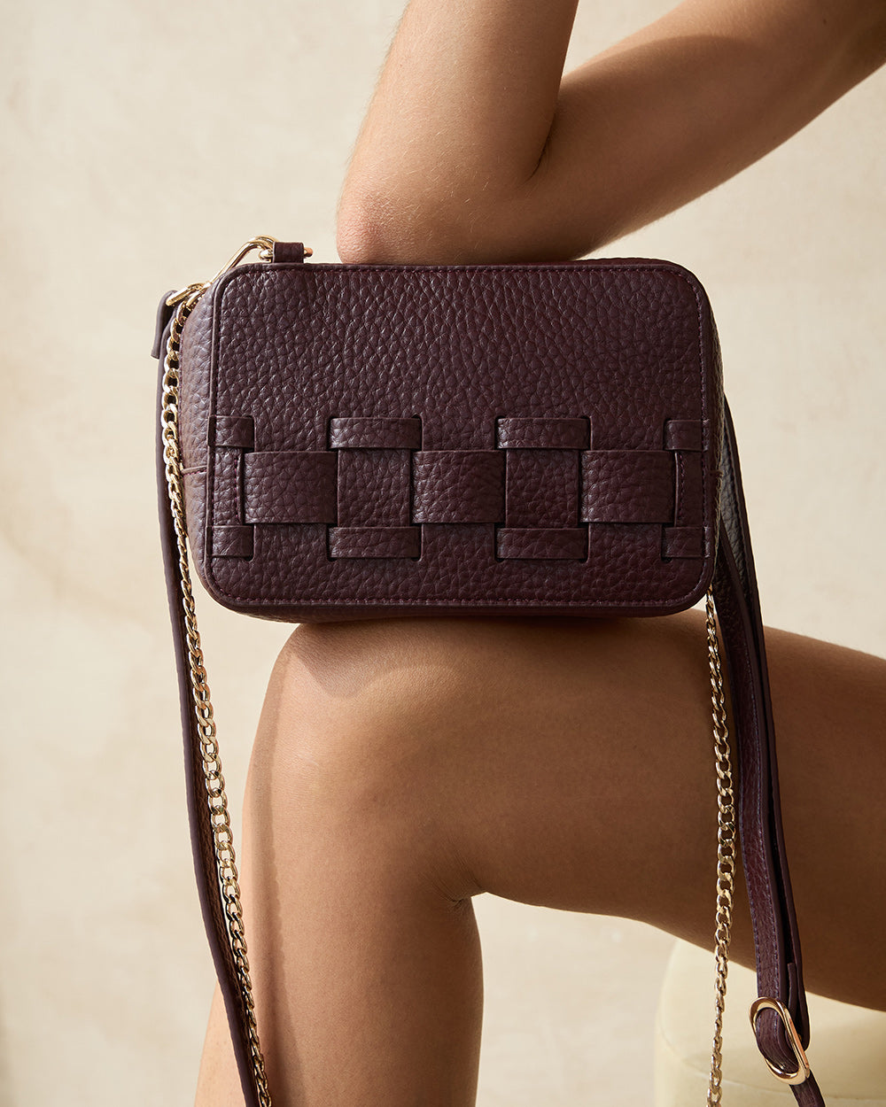 London Crossbody - Wine